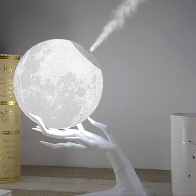 Creative multi-function USB atmosphere night light humidifier