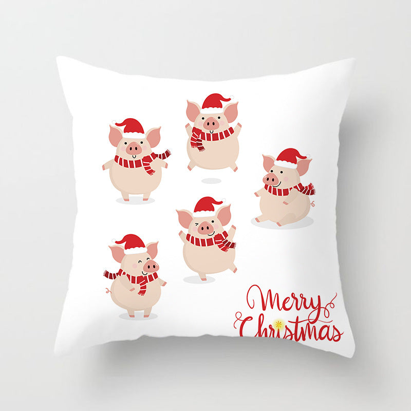 Home Nordic Style Cushion Christmas Pillow Cover