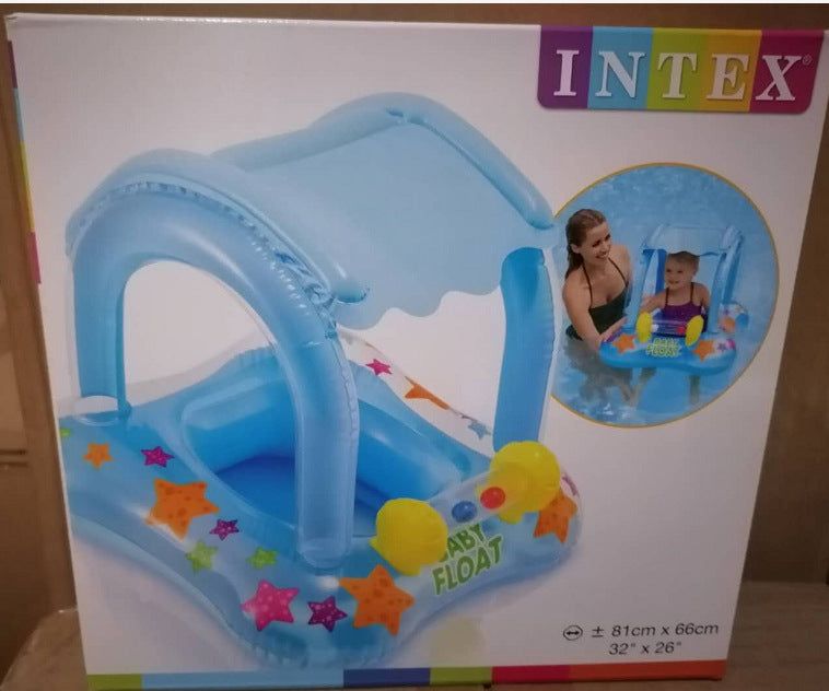 Starfish Shade Floating Sitting Baby Swimming Ring