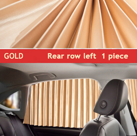 Magnetic Car Curtains Window Shade for Side Windows Baby Sun Shade Protection Adjustable Foldable Car Accessories