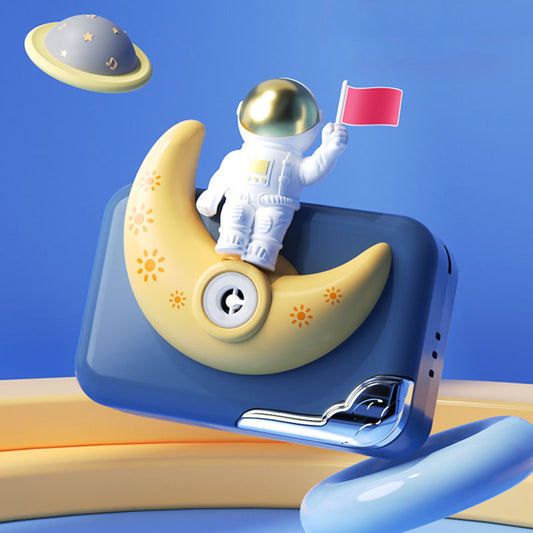 New Girl Heart Ins Camera Toy Hand-held Automatic Bubble Blowing Machine