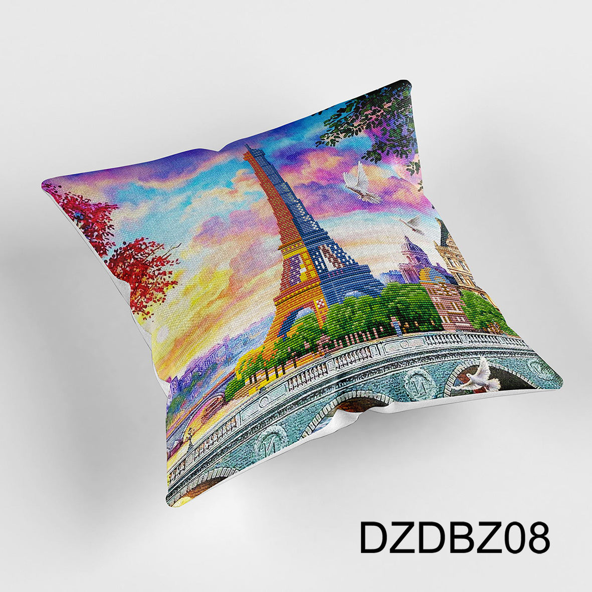 Diy Diamond Painting Pillowcase Point Drill 5D Hand