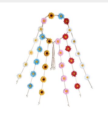 Headdress garland sun flower hair band flower daisy headband