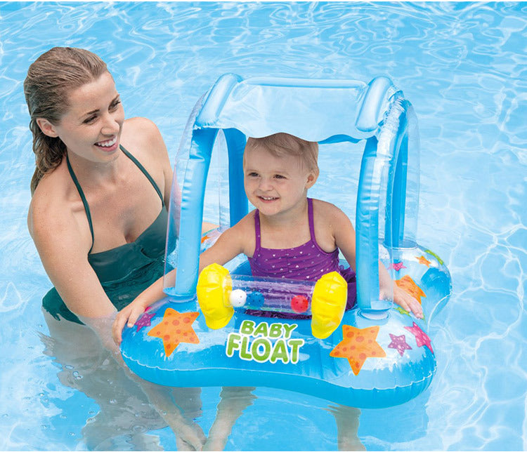 Starfish Shade Floating Sitting Baby Swimming Ring