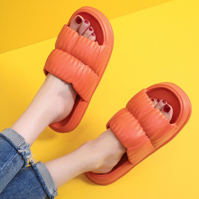 Women Home Shoes Bathroom Slippers Soft Sole Slides Summer Beach Shoes