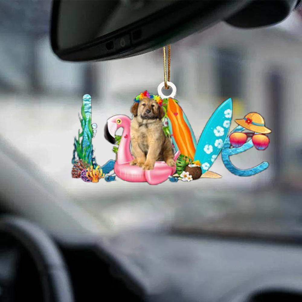 Car Pendant Sleeping Dog Angel Home Decor Acrylic Showcase Hanging Ornaments For Doors