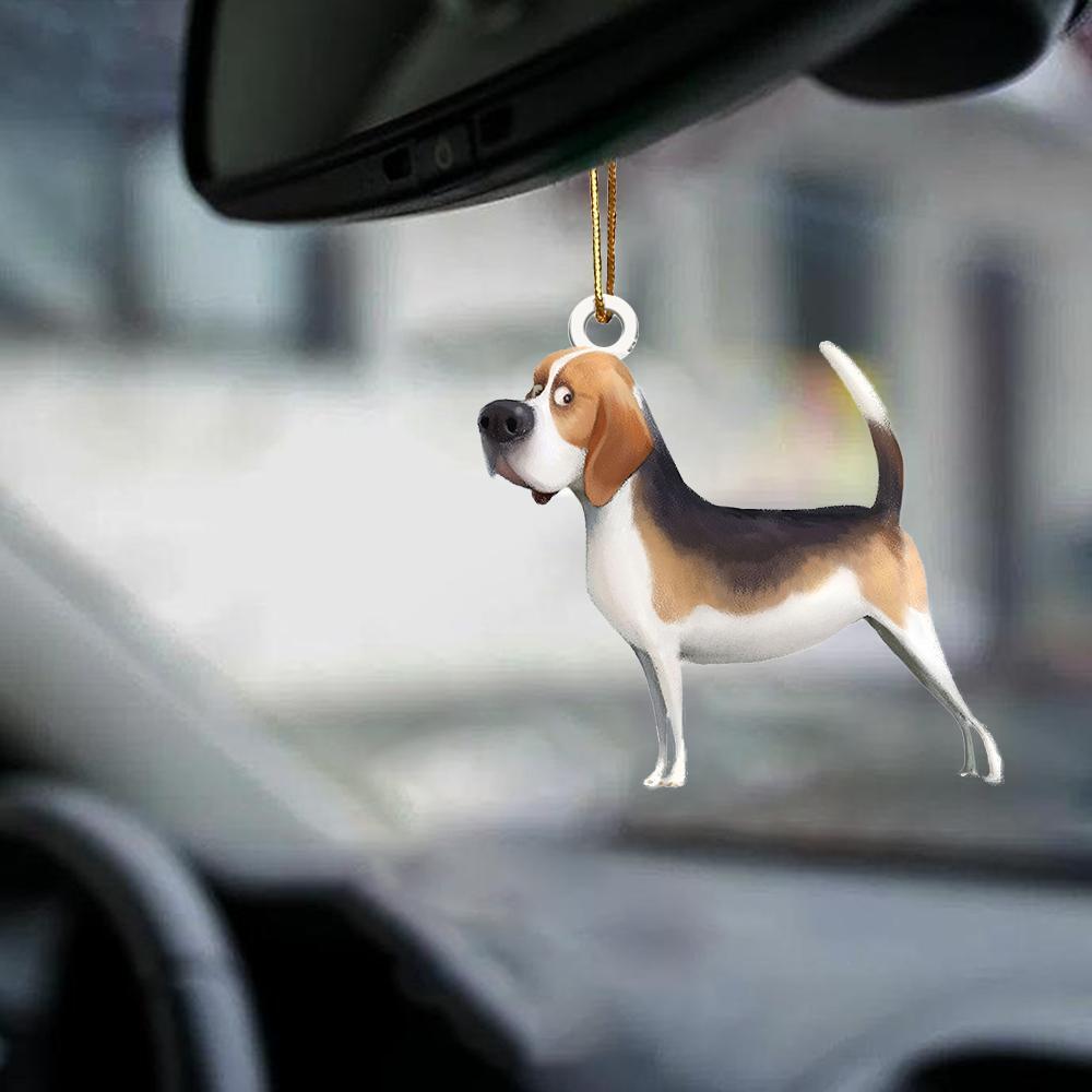 Car Pendant Sleeping Dog Angel Home Decor Acrylic Showcase Hanging Ornaments For Doors