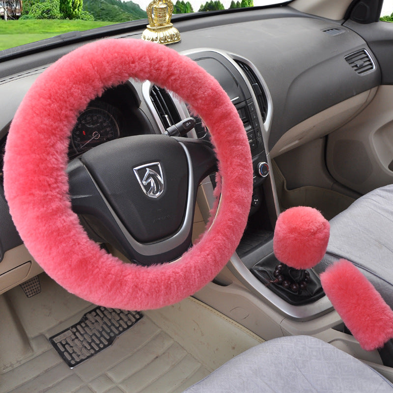 Car Steering Wheel Cover In Winter