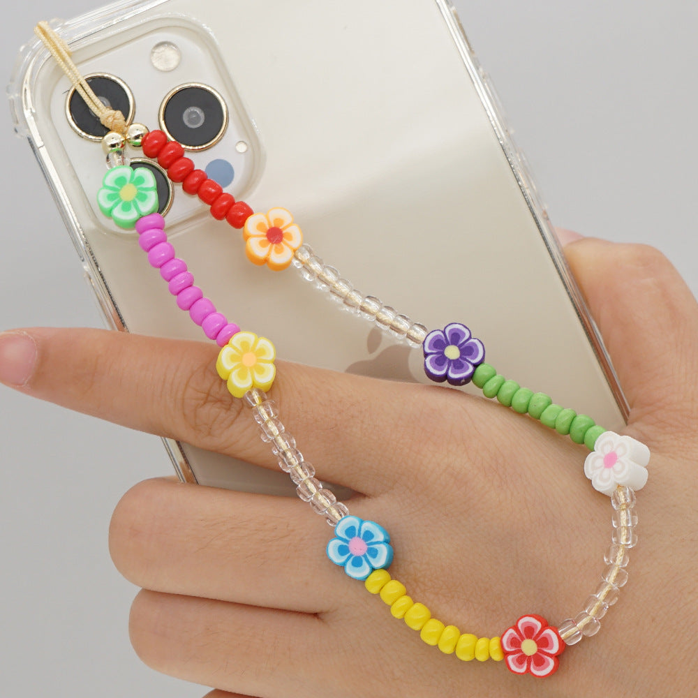 Tao Imitation Pearl Personalized Mobile Phone Chain Pendant Rope Girl