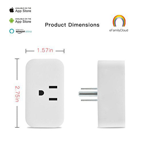 Smart socket wifi mobile phone timer switch socket US regulations