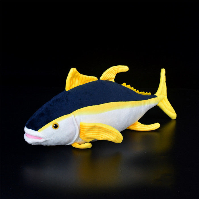Cute Blue Tuna Doll Plush Toy