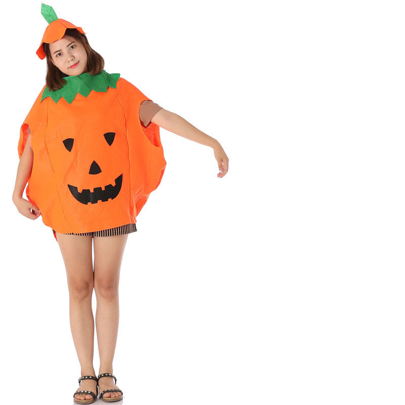 Halloween Costume Child Adult Pumpkin Festival Props