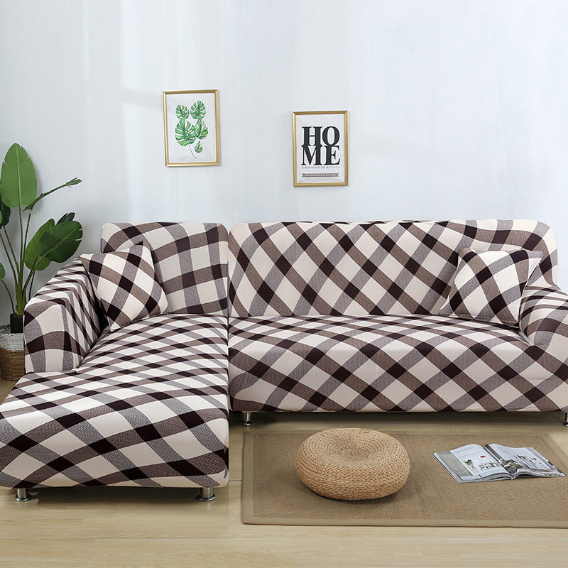 Home Fashion Stretch Print Modular Sofa Cover