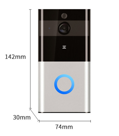 Smart video doorbell wireless WIFI network monitoring home long-distance mobile phone remote intercom doorbell