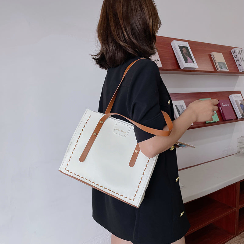 Hand-woven Diy Material Large Capacity Women's Bag