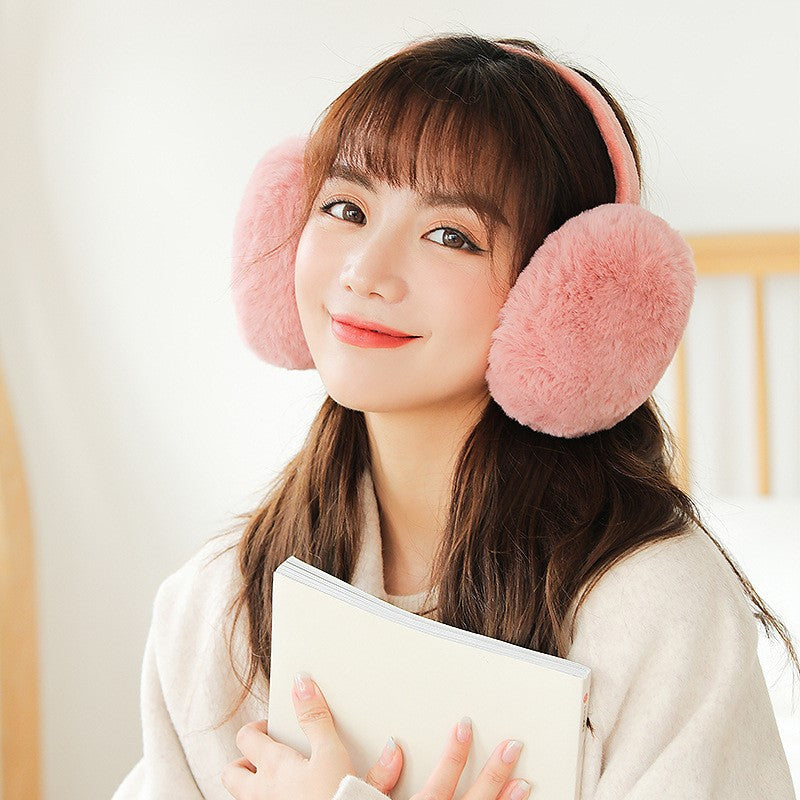 Women's Plush Thickened Earmuffs To Keep Warm