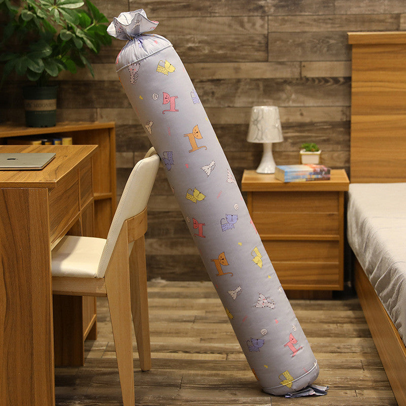 Cartoon Side Sleeping Long Bed With Pillow