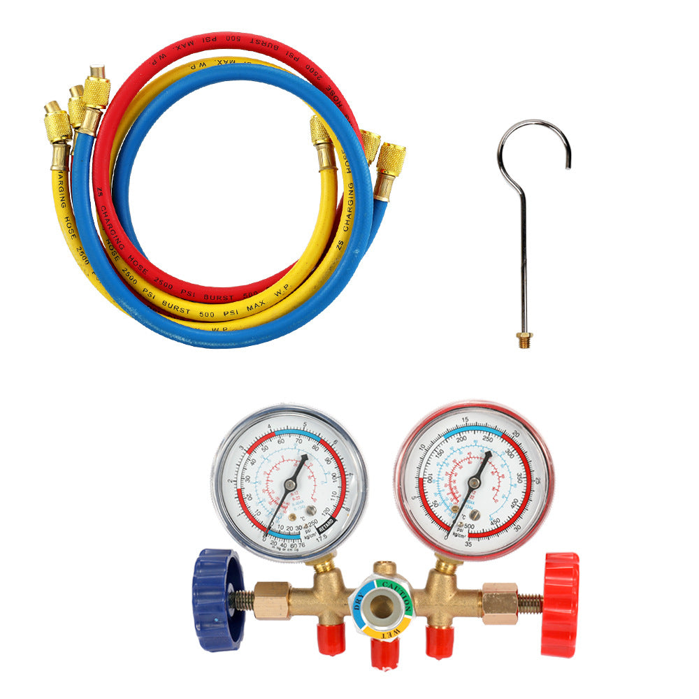 Refrigerant Instrument Cluster With Hose Hook Air Conditioning Tool