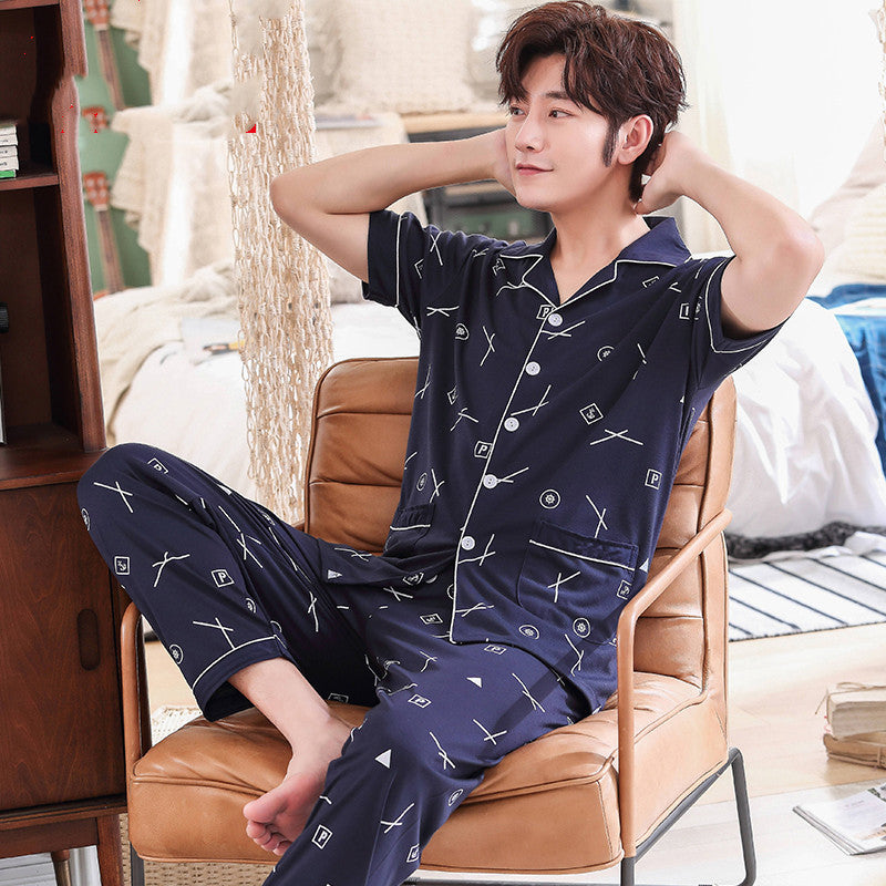 Men's cotton pajamas