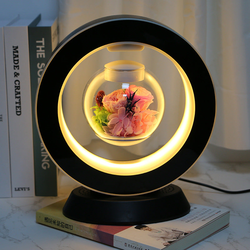 Magnetic Levitation Immortal Flowers For Girlfriend On