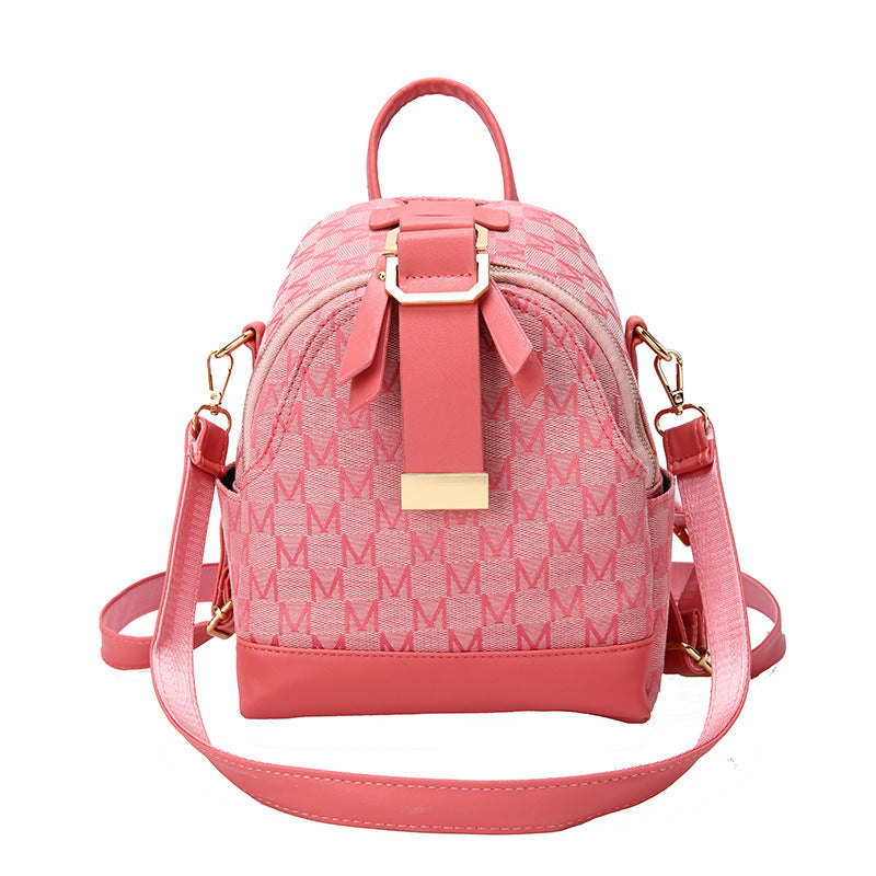 Solid Color Simple Fashion Casual Backpack