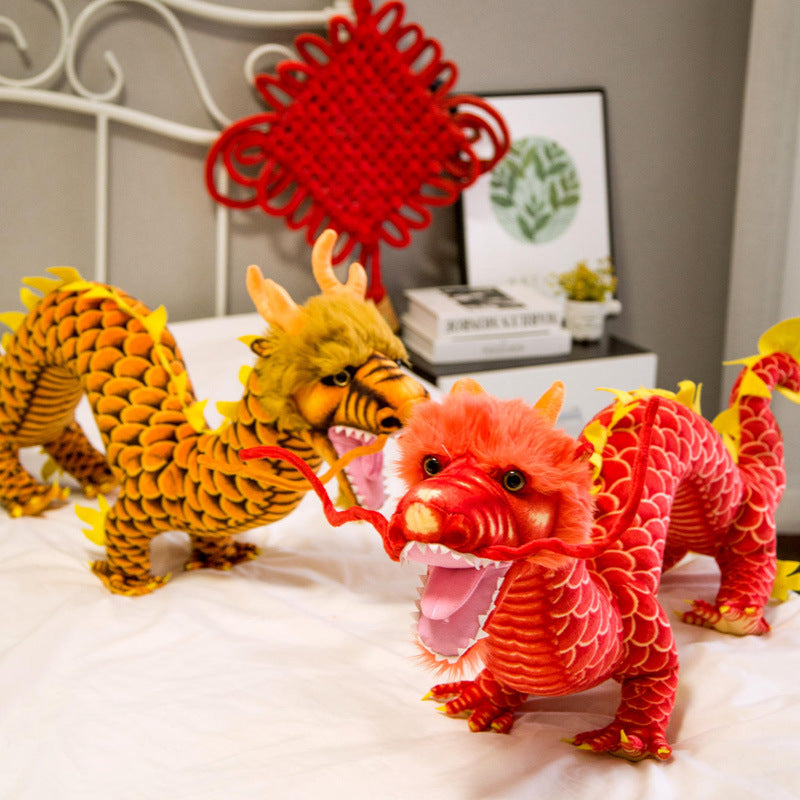 Simulated Dragon Plush Toy Zodiac Sign