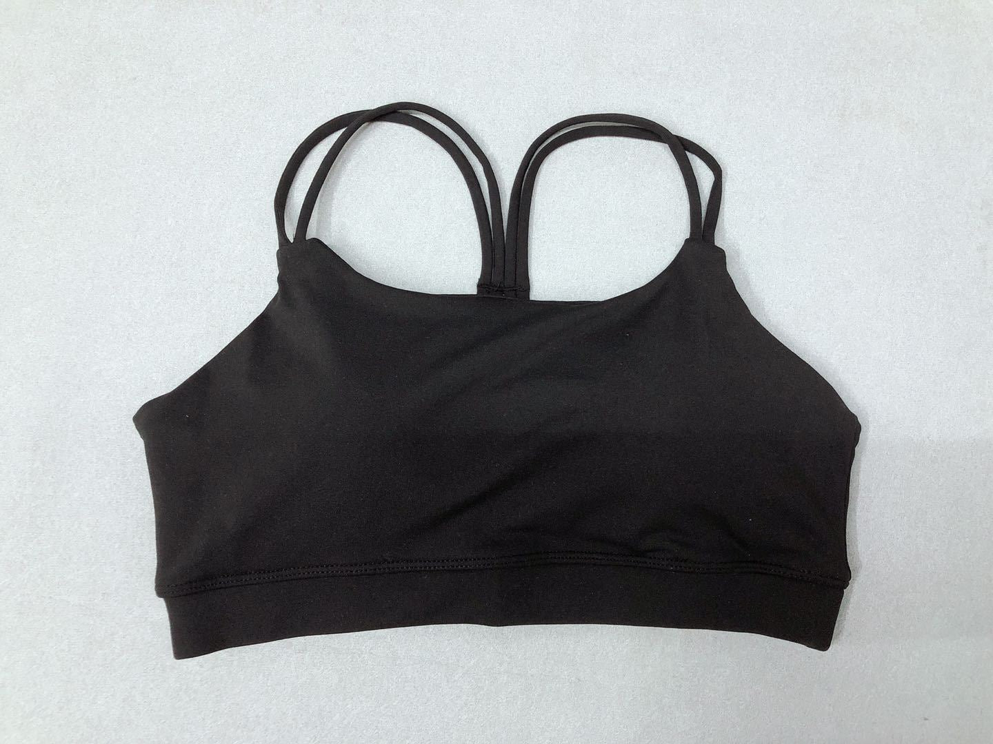 Yoga Fitness Woman Back Cross High Elastic Sports Vest