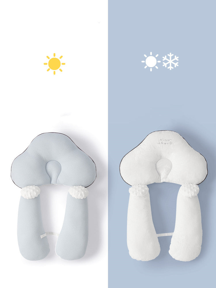 Children Sleeping Safety Artifact Pillow To Soothe And Correct Head Deviation