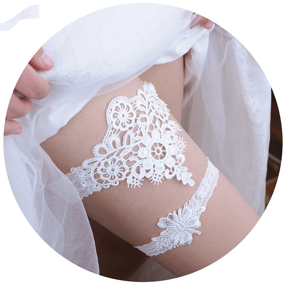 Lace Garter Belt Wedding Leg Loop Leg Strap