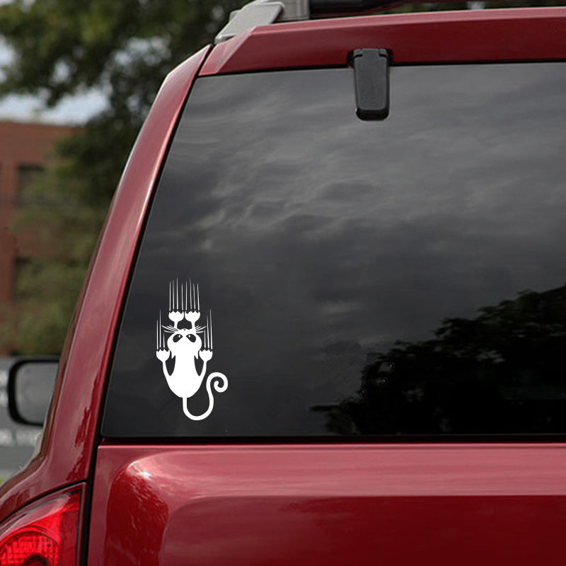 Cat Car Sticker Personality Cute Decoration