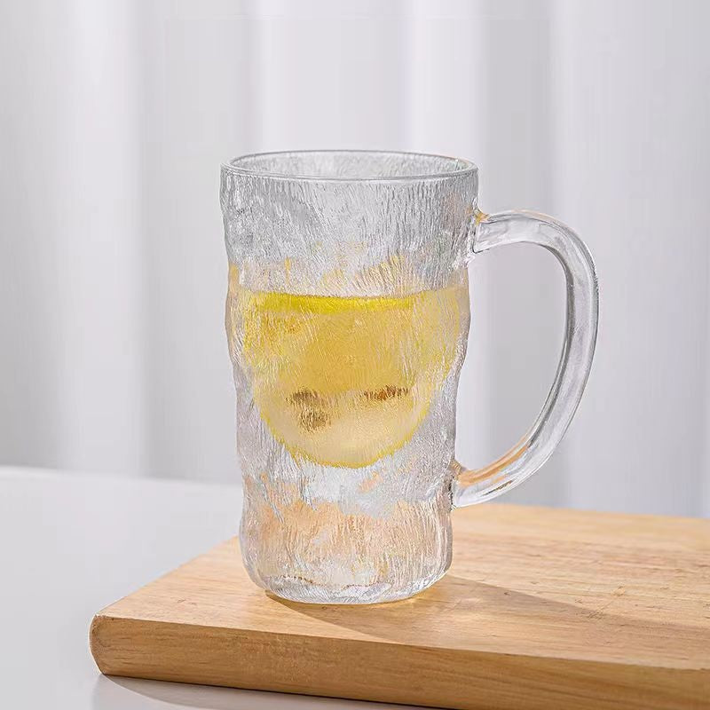 Cute Irregular Ceramic Girl Heart Creative Transparent Dessert Cup