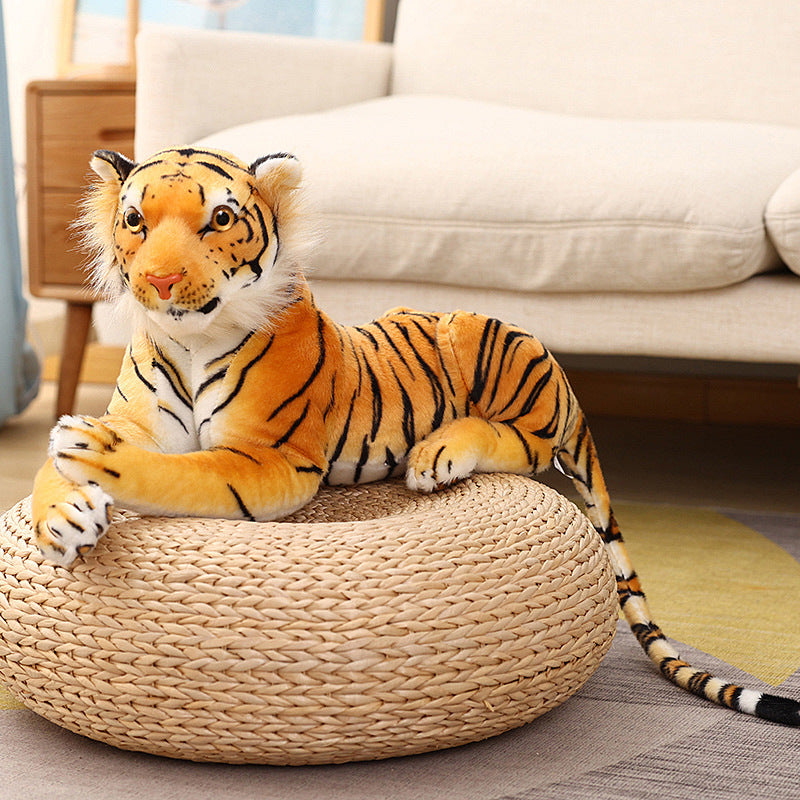 Plush Tiger Doll Simulation Toy Decoration Ornament