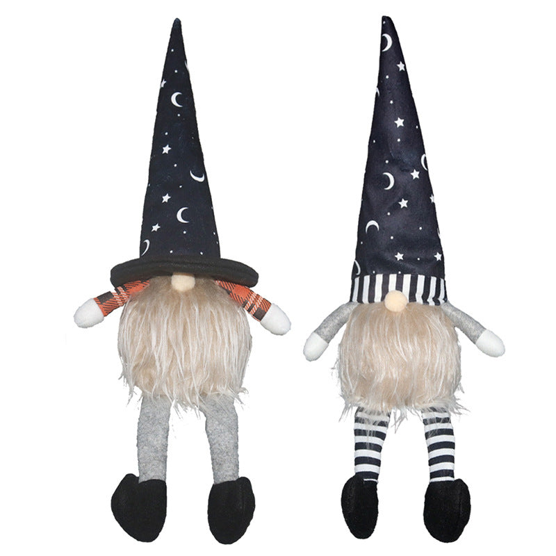 Halloween Glowing Leggy Gnome Ghost Festival Home