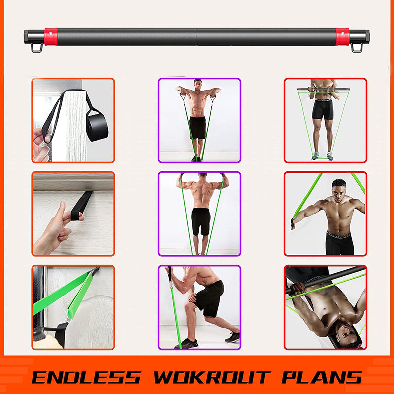 Pull Rope Elastic Fitness Home Resistance Training