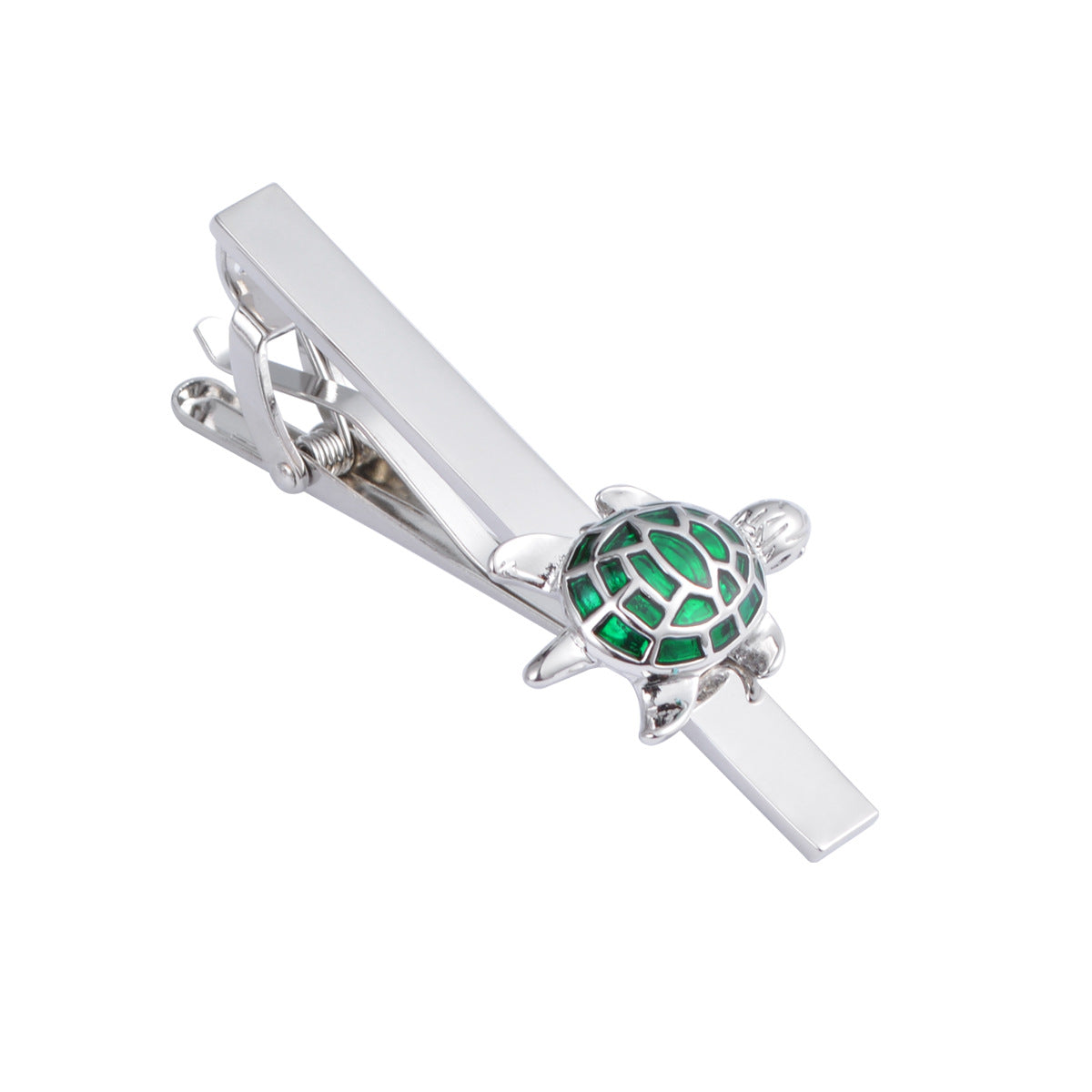 Cute Epoxy Tortoise Tie Clip