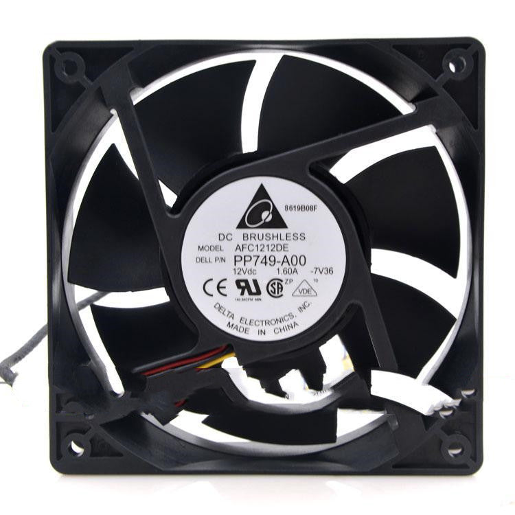 Delta AFC1212DE 12038 12V 1.6A 12CM Gale Volume Ant PWM Speed Control Cooling Fan