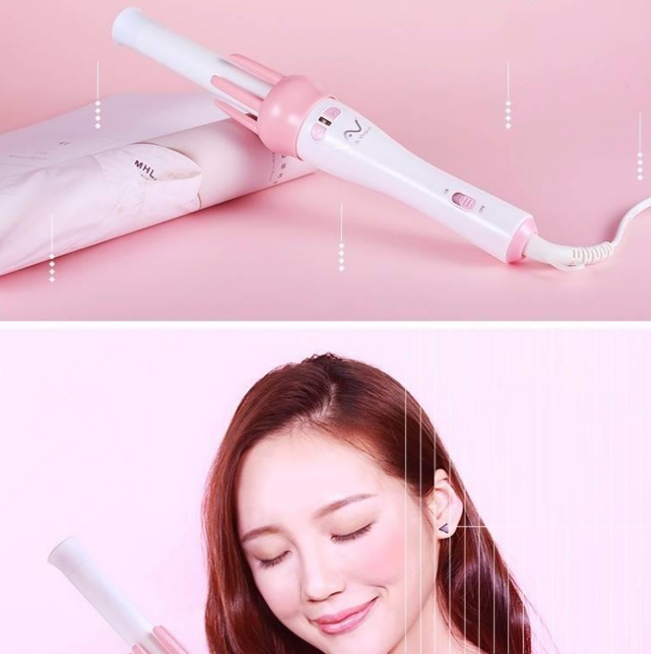 Rotating curling iron