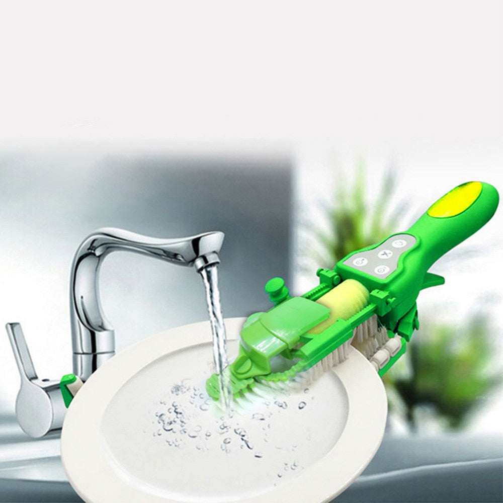 Handheld Automatic Dish Scrubber Kitchen Dishwasher Brush