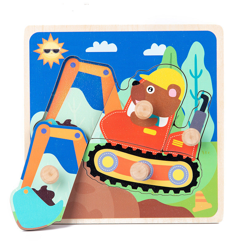 ZYL01 cartoons, cartoons, cartoons, cartoons, cartoons, and children's wooden puzzle toys 0.2