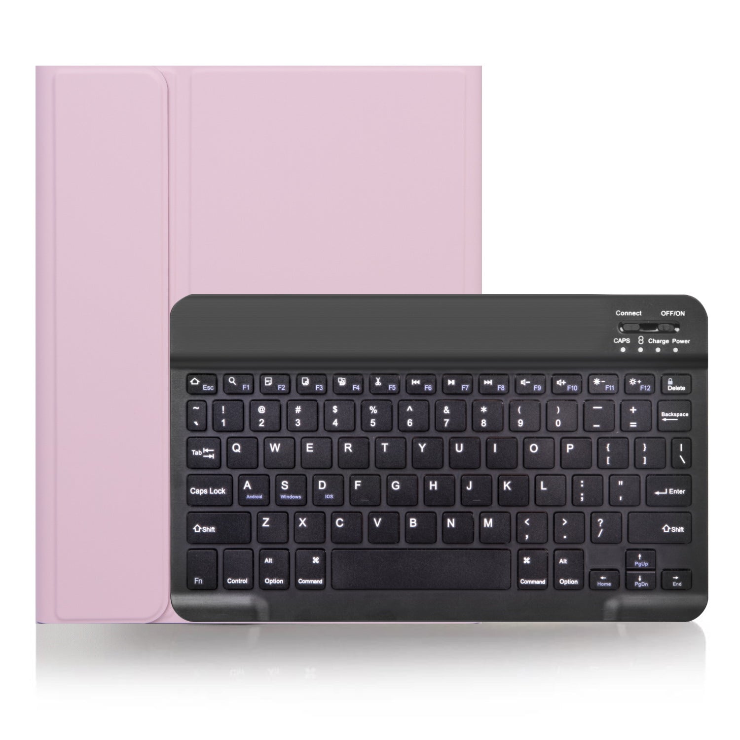 External Bluetooth keyboard split leather case