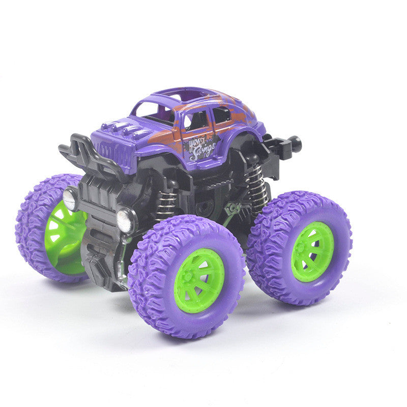 Four-wheel drive inertial off-road vehicle