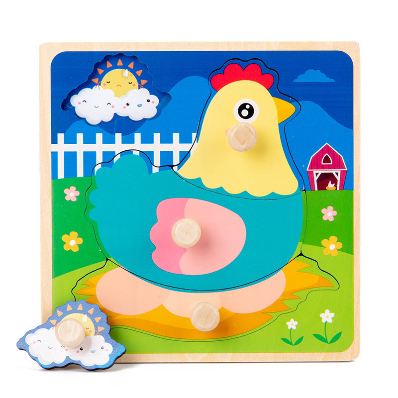 ZYL01 cartoons, cartoons, cartoons, cartoons, cartoons, and children's wooden puzzle toys 0.2