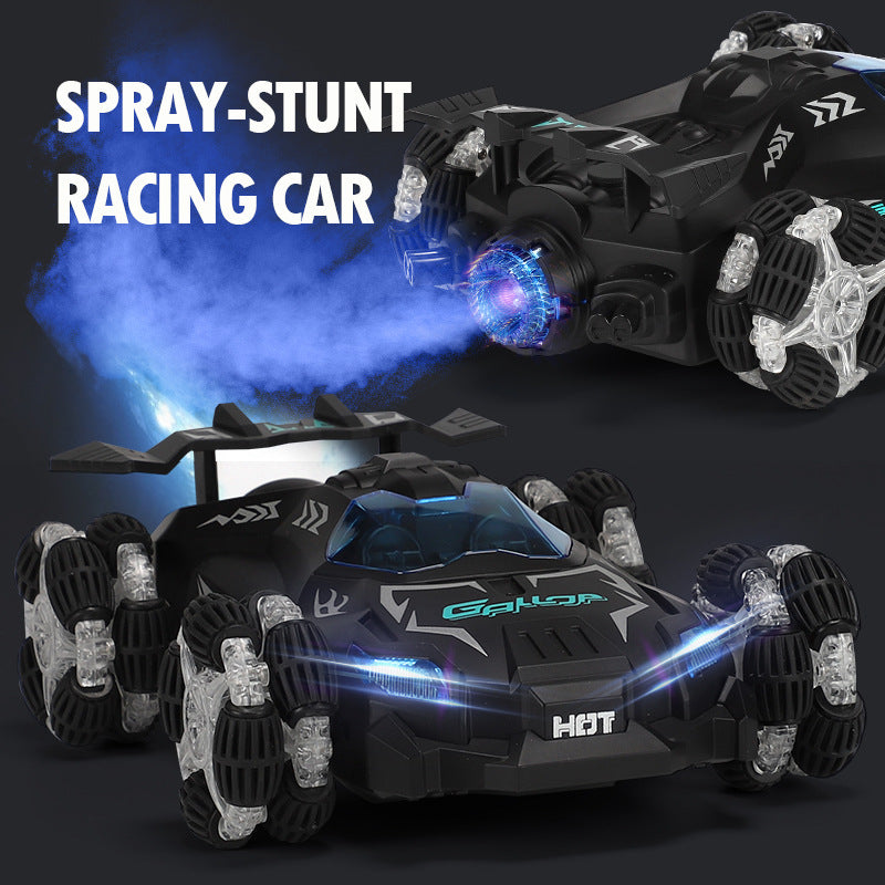 Drift Spray High Speed Music Light Remote Control Children's Electric Toy Car