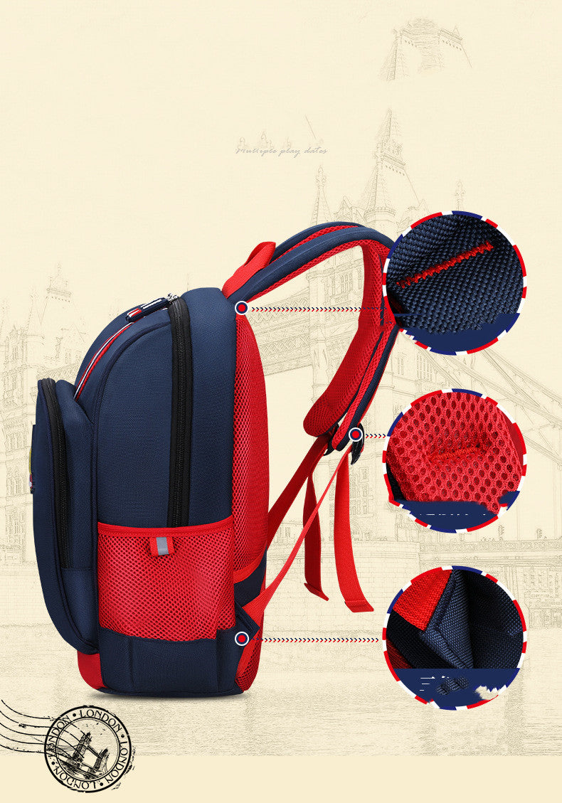 Burden-reducing Wear-resistant Breathable Children's Backpack