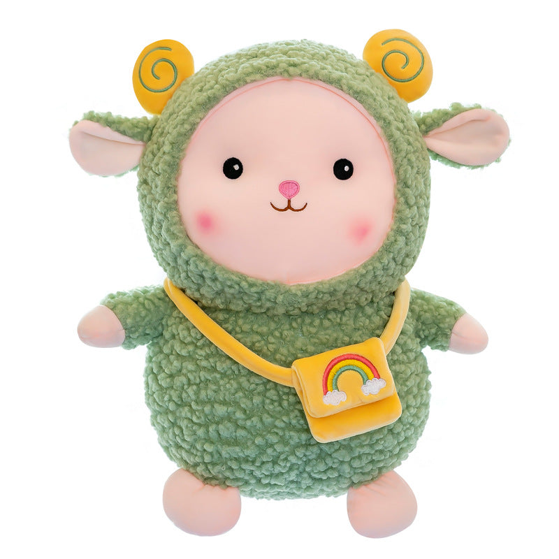 Backpack Lamb Doll Plush Toy