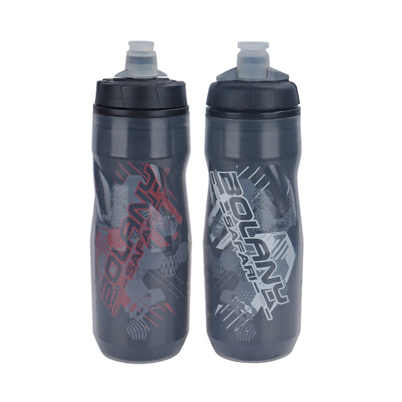 Double-layer Thermal Insulation Ice-keeping Sports Water Bottle For Mountain Climbing