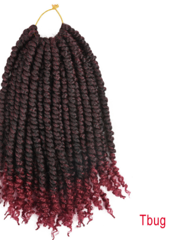 TOMO Pre-twisted Passion Twist Crochet African Dirty Braids Crochet