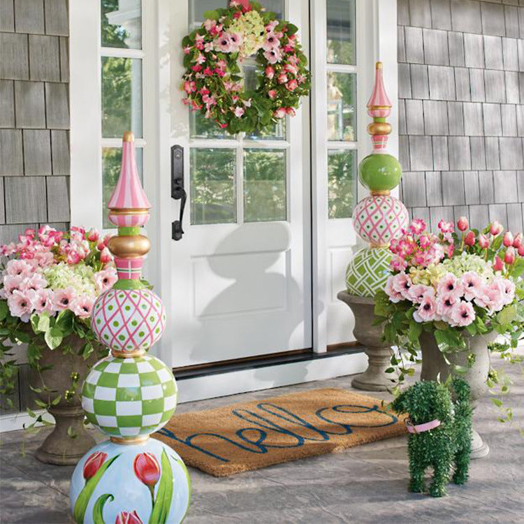 Easter Inflatable Balloon Decoration Ball Tulip Egg PVC Ornament