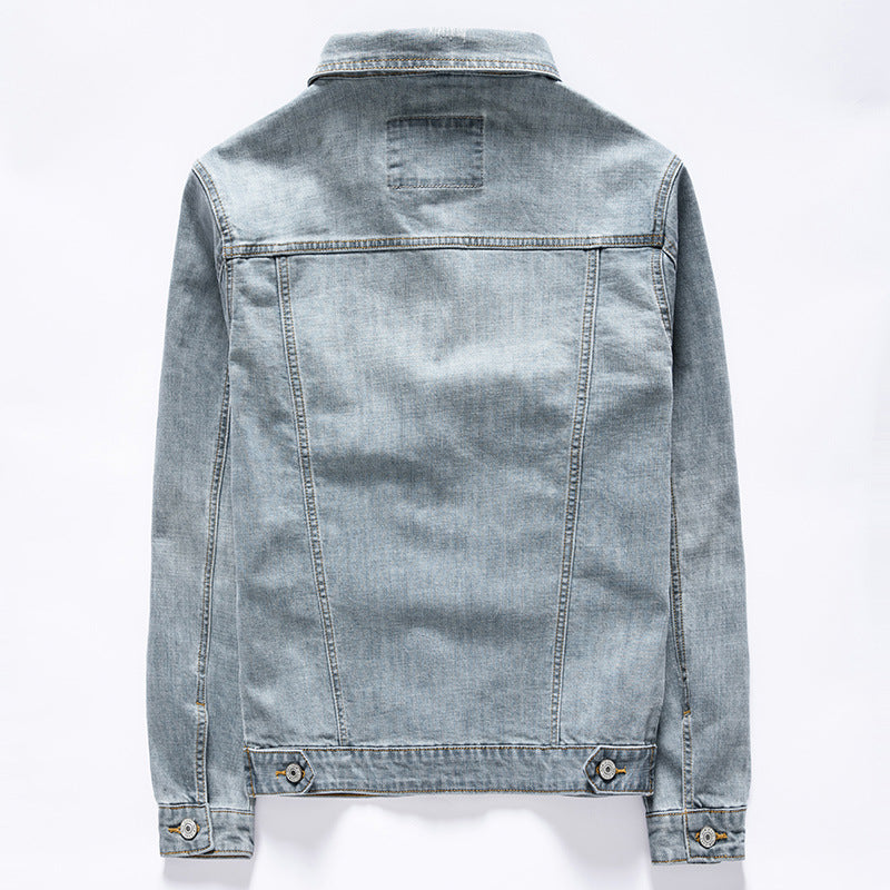 Men's Casual Versatile Denim Jacket Top