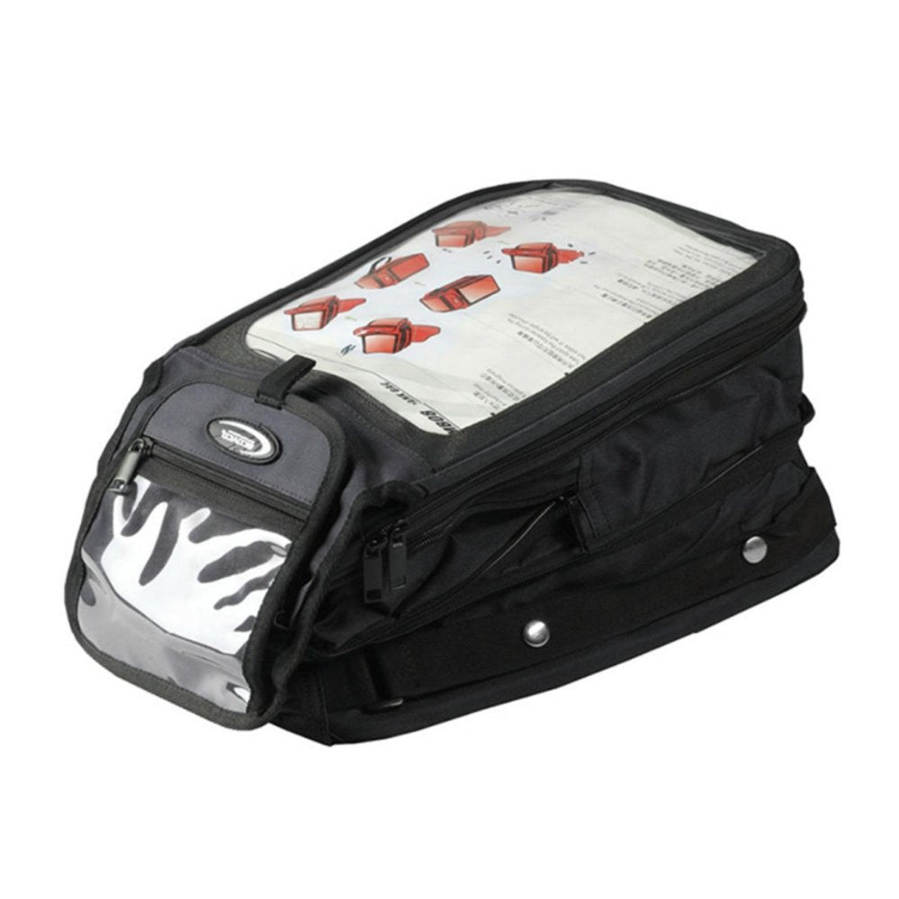 Black Motorcycle Accessories Carrying Luggage